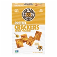 Pretzelized™ Honey Mustard Pretzel Crackers Perspective: Main