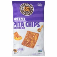 PRETZELIZED™ Snacks Everything Pita Chips Pretzels Bag Perspective: Main