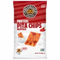 PRETZELIZED™ Snacks Buffalo Pita Chips Pretzel Perspective: Main