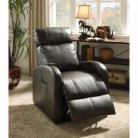 Ricardo Recliner with Power Lift, Dark Gray- Saltoro Sherpi