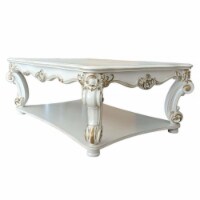 LV01327 - Coffee table,  Antique Pearl Finish - Vendom