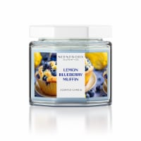 Scentworx Scented Jar Candle - Blueberry Muffin Perspective: Main