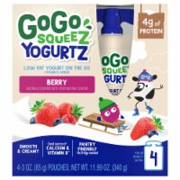 GoGo SqueeZ Mixed Berry Yogurt