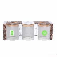 Alta Glass Canisters with Bamboo Lid Perspective: Main
