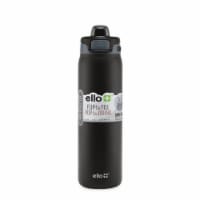 Ello® Pop & Fill Stainless Steel Water Bottle - Tonal Black Perspective: Main