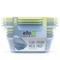 Ello® Snap & Nest Leak-Proof Meal Prep Set Perspective: Main