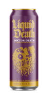 Liquid Death Doctor Death Doctor Deathed Sparkling Water Cans Perspective: Main