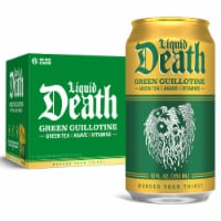 Liquid Death, Green Guillotine Iced Tea, Green Tea Perspective: Main