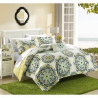 8 or 6 Pc. Barella Super soft Large Printed Medallion REVERSIBLE with Geometric Printed