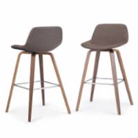 Distressed Chocolate Brown/Natural