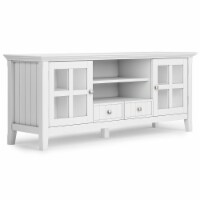 Acadian SOLID WOOD 60 in Wide TV Media Stand & For TVs up to 65 inches