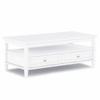 Warm Shaker Coffee Table White