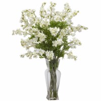 Dancing Daisy Silk Flower Arrangement White