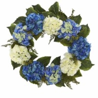 Nearly Natural 4223 24 in. Hydrangea Wreath