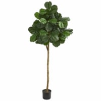 Nearly Natural 9109 6 in. Fiddle Leaf fig Artificial Tree