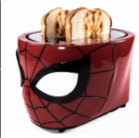 Uncanny Brands Marvel’s Spider-Man Deluxe Toaster – Toasts Spidey’s Mask On Your Bread