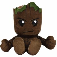 Bleacher Creatures Marvel Groot 8  Kuricha Sitting Plush - Soft Chibi Inspired Toy