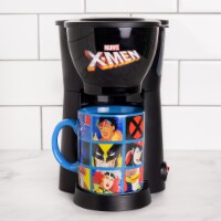 Uncanny Brands X-Men Single Cup Coffee Maker with Mug