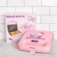 Uncanny Brands Hello Kitty Waffle Maker - Make Double Hello Kitty Waffles
