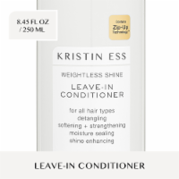 Kristin Ess Weightless Shine Leave In Conditioner Spray For Dry Hair - Moisture Repair + Detangler Perspective: Main
