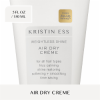 Kristin Ess Weightless Shine Air Dry Styling Cream - Hydrating - Smoothing -Texturizing + Anti Frizz Perspective: Main