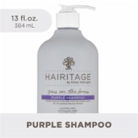 Hairitage Pass on Brass Purple Moisture Shampoo With Jojoba Oil For Blonde + Colored Hair Perspective: Main