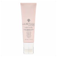 Hairitage Witch Hazel Scalp Exfoliator Scrub Vegan Clarifying Scrub For Build-Up + Residue Perspective: Main