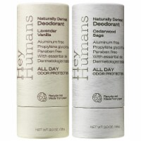 Hey Humans Cedarwood Sage & Lavender Vanilla Deodorant Variety Pack Variety Pack