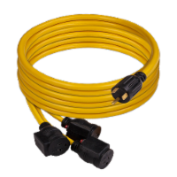Firman FG1101 30A Generator Power Cord - TT-30P to 3x5-20R