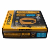 Snow Joe & Sun Joe FG1105 25 ft. 10AWG Firman Generator Power Cord, L5-30P to 3x5-20R - Yello