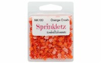 Buttons Galore Sprinkletz Embellishments 12g-Orange Crush