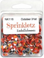 Buttons Galore Sprinkletz Embellishments 12g-October 31st