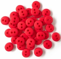 Buttons Galore Tiny Buttons-Red