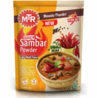 MTR Spicy Sambar Powder Extra Hot - 100 Gm (3.52 Oz)