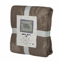 Denim Trading Post Needle & Pine Acid Wash Quilt Set - 3 Piece - Taupe