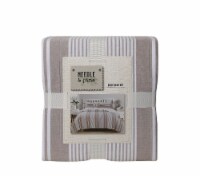 Needle & Pine Stripes Quilt Set - 3 Piece