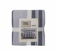 Needle & Pine Stripes Quilt Set - 3 Piece