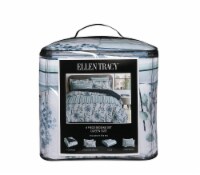 Ellen Tracy Delphi 6pc Comforter Quilt Set - Blue Perspective: Main