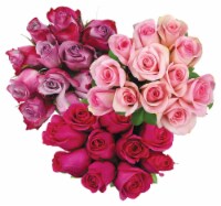 Dozen Color Rose Bouquet (Please Specify Color Choice in Notes)