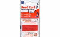 Beadalon Griffin 100% Silk Bead Cord Sz6 2M Red