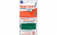 Beadalon Griffin 100% Silk Bead Cord Sz8 2M Green