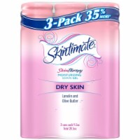 Skintimate Moisturizing Shave Gel, Lanolin and Olive Butter (9.5 Ounce, 3 Pack)