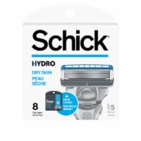 Schick Hydro Dry Skin 5-Blade Men's Razor Blade Refills