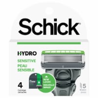 Schick Hydro Sensitive 5-Blade Men's Razor Blade Refills