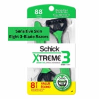 Schick Xtreme3 Disposable Razors for Men Sensitive Skin Protects Skin from Irritation Perspective: Main
