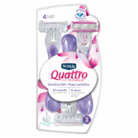 Schick Quattro for Women Disposable Sensitive Skin Razor Perspective: Main