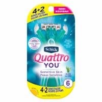 Schick Quattro YOU Sensitive Skin Razors Perspective: Main