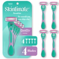 Skintimate Sensitive Disposable Four Blade Razors