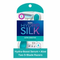 Schick Hydro Silk Disposable Razors for Women Ultra Sensitive Care with Hydra-Boost Serum + Aloe Perspective: Main
