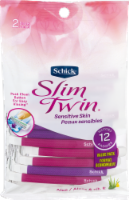 Schick Slim Twin Women's Disposable Razors Perspective: Main